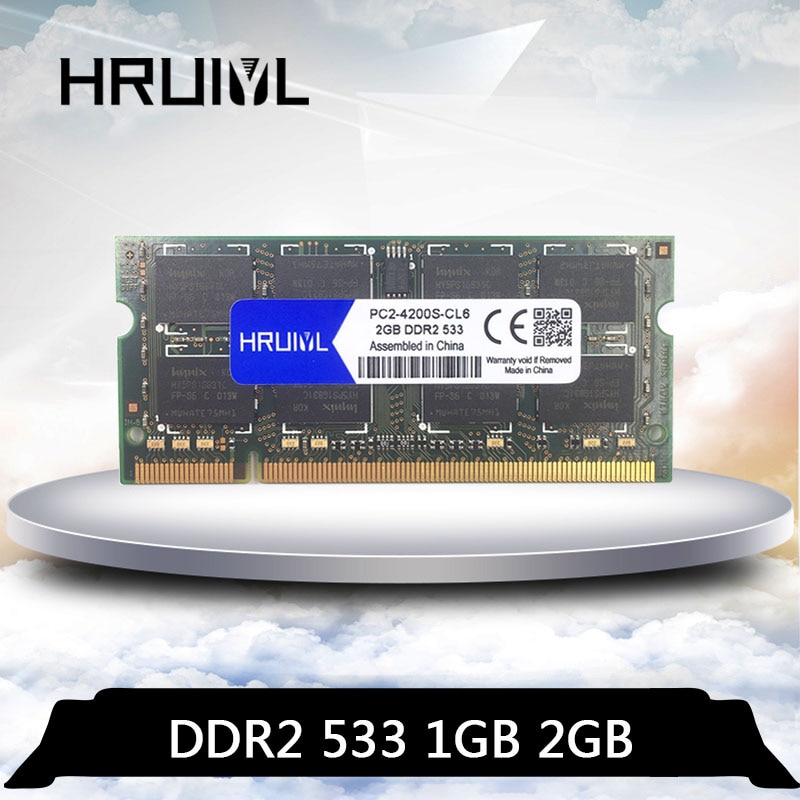 HRUIYL DDR2 1GB 2GB PC2-4200S DDR 2 533 Mhz 1G 2G..